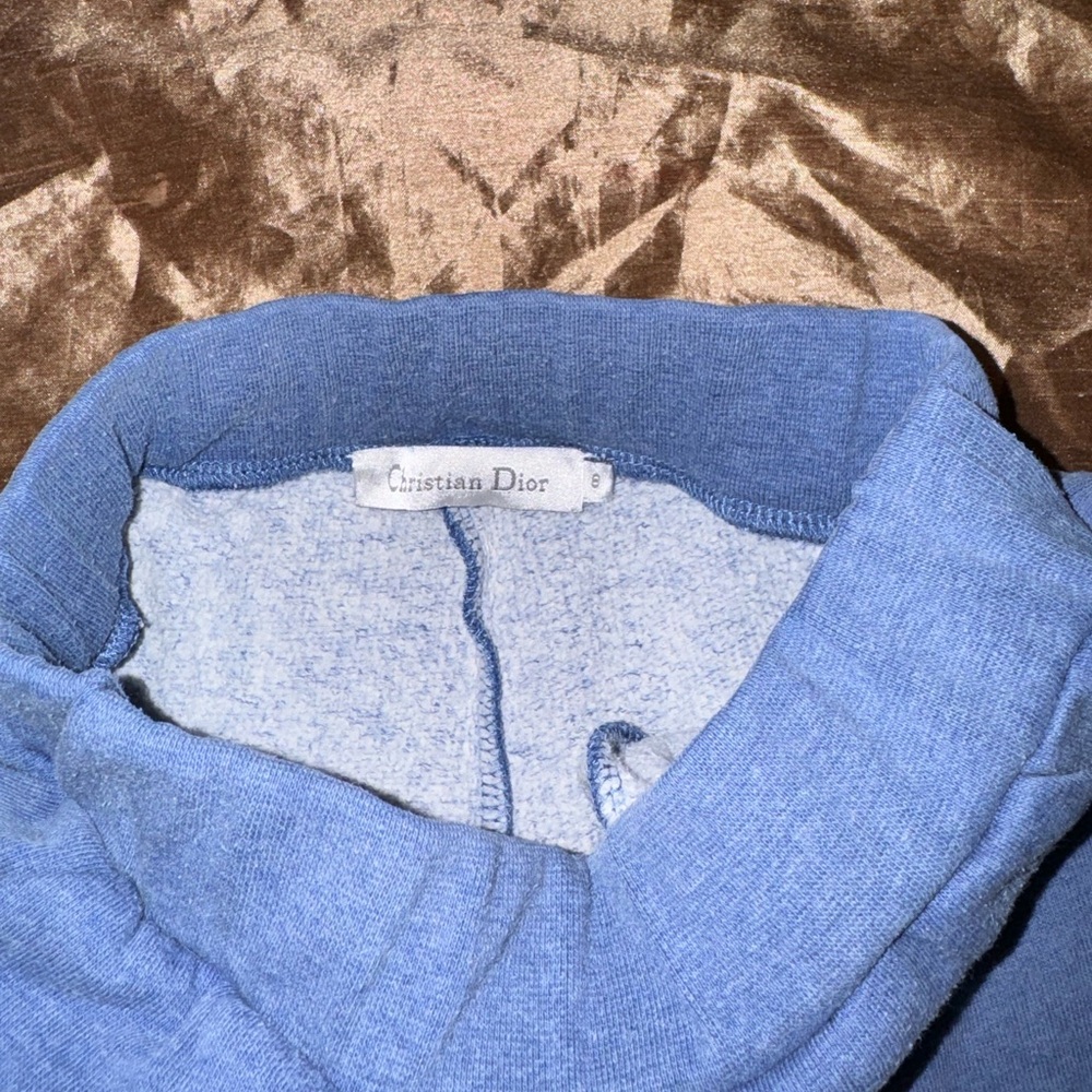 Christian Dior Youth size 8 Track Suit Sweatshirt Pants Blue pullover joggers tr - Picture 6 of 6
